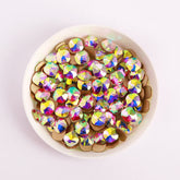 Round Square Shape Crystal AB Flat Back Fancy Rhinestones WholesaleRhinestone